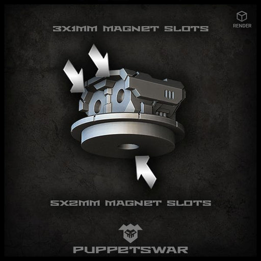 Puppets War Turret MKV core New - Tistaminis