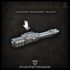 Puppets War Double Laser Cannon New - Tistaminis