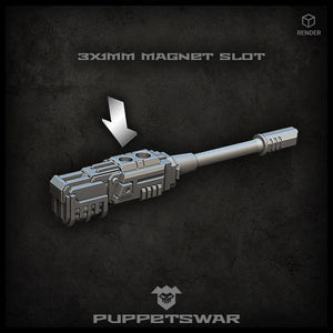 Puppets War Automatic Cannon New - Tistaminis