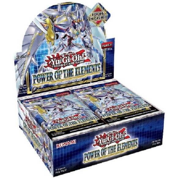 Yugioh Power of the Elements Booster Box (Unlimited) New - Tistaminis