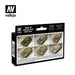 Vallejo Model Air Paint Set: US Modern Desert Colours - VAL71209 - TISTA MINIS