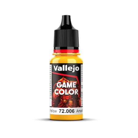Vallejo Game Colour Paint Game Color Sun Yellow (72.006) - Tistaminis
