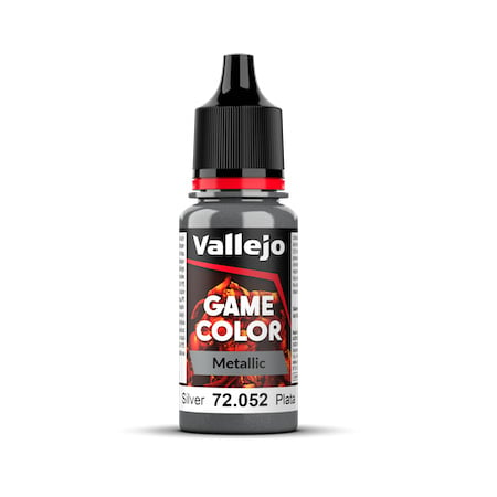 Vallejo Game Colour Paint Game Color Silver (72.052) - Tistaminis
