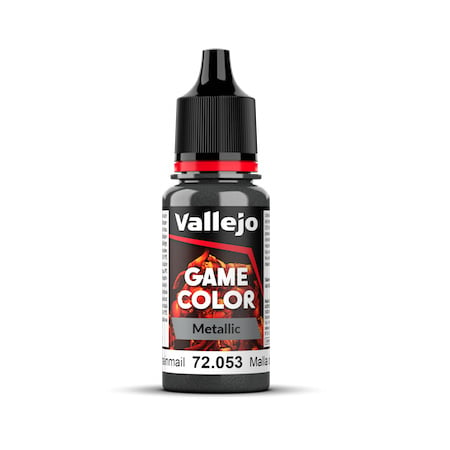 Vallejo Game Colour Paint Game Color Chain Mail Silver (72.053) - Tistaminis