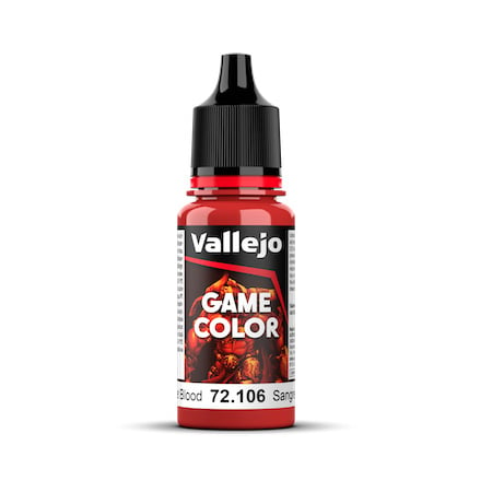 Vallejo Game Colour Paint Game Color Scarlet Red (72.106) - Tistaminis