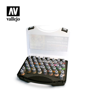Vallejo Wizkids Premium Paint Sets: Basic Starter Case - 40 Color (VAL80260) New - Tistaminis