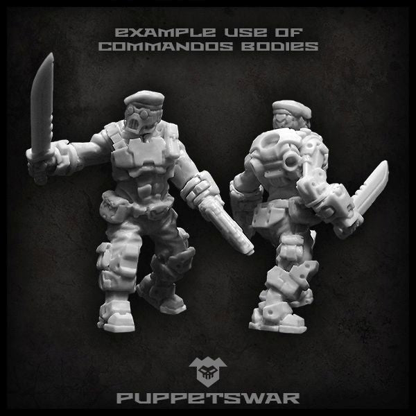 Puppets War Veteran Commandos Bodies New - Tistaminis