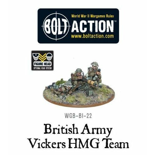 Bolt Action British Army Vickers MMG Team New | TISTAMINIS