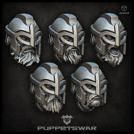 Puppets War Viking Heads New - Tistaminis