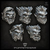Puppets War Werewolf heads New - Tistaminis