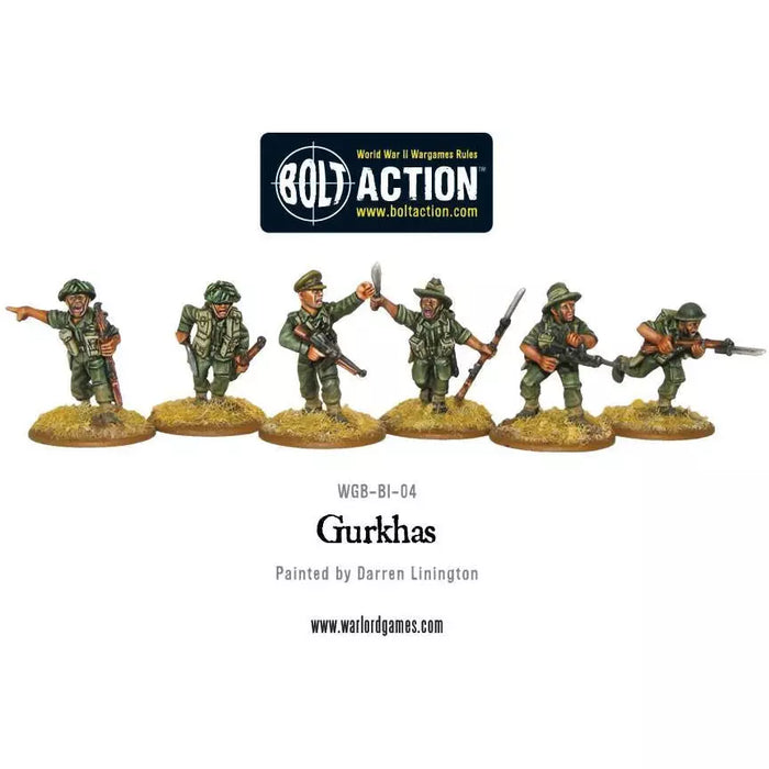 Bolt Action British Gurkhas New - WGB-BI-04 - Tistaminis