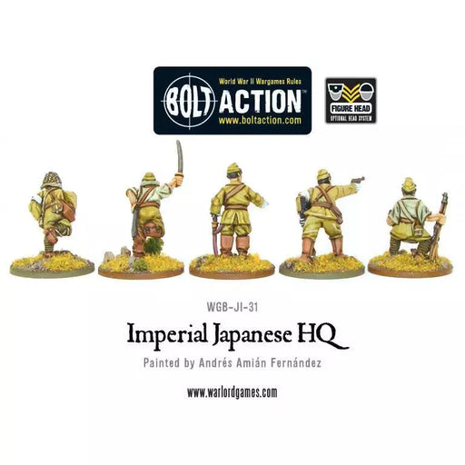 Bolt Action Imperial Japanese Army HQ New - Tistaminis