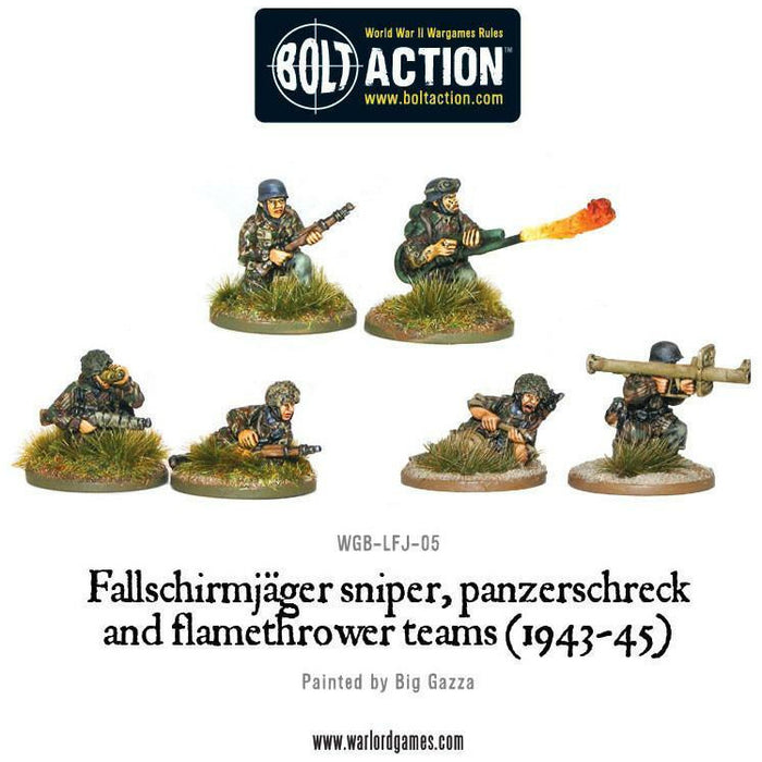 Bolt Action Fallschirmjager German Starter Army New - Tistaminis