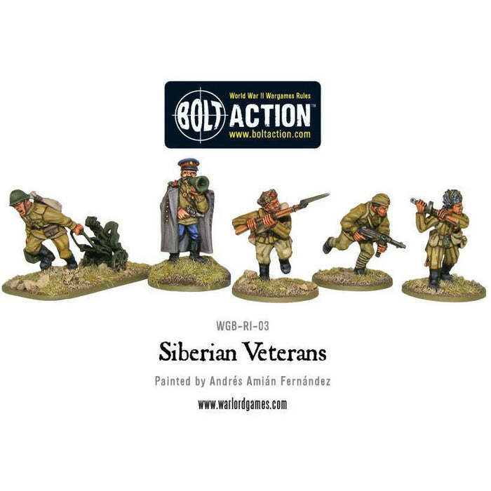 Bolt Action Siberian Veterans Soviet Infantry New - Tistaminis