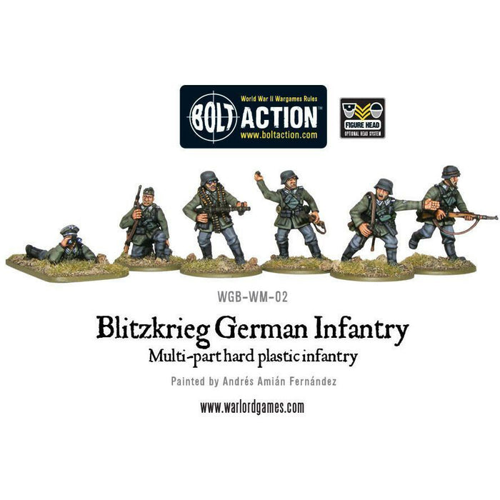 Bolt Action Blitzkrieg German Infantry New - Tistaminis