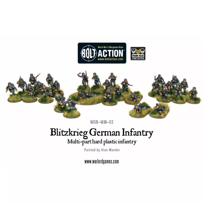 Bolt Action Blitzkrieg German Infantry New - Tistaminis