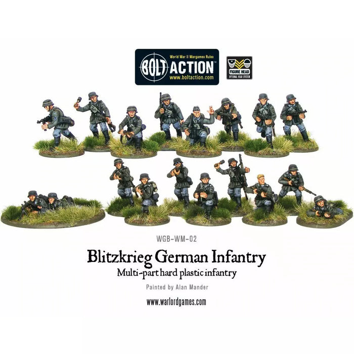 Bolt Action Blitzkrieg German Infantry New - Tistaminis