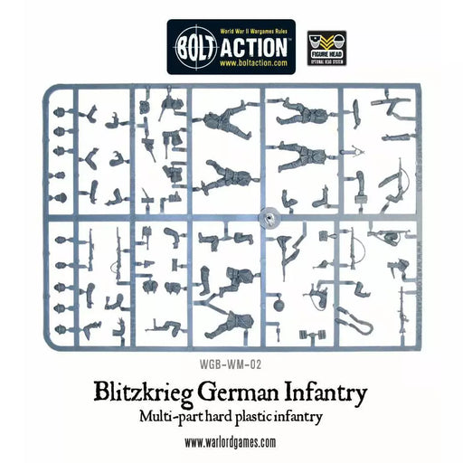 Bolt Action Blitzkrieg German Infantry New - Tistaminis