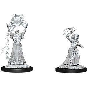 D&D Nolzur's Marvelous Miniatures: Wave 12: Drow Mage & Drow Priestess New - Tistaminis