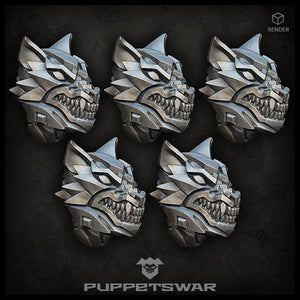 Puppets War Wolf Helmets New - Tistaminis