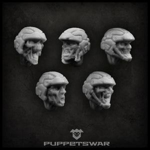 Puppets War Zombie Troopers heads New - Tistaminis