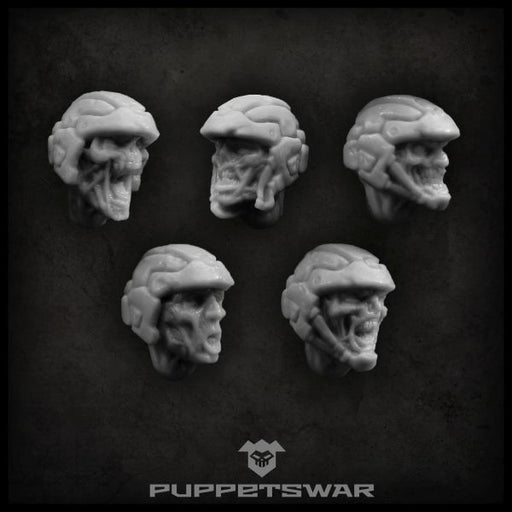 Puppets War Zombie Troopers heads New - Tistaminis